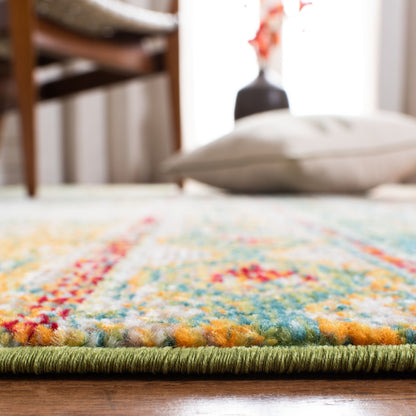 SAFAVIEH, Madison Sonya Abstract Boho Distressed Rug