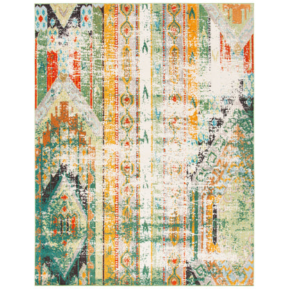 SAFAVIEH, Madison Sonya Abstract Boho Distressed Rug