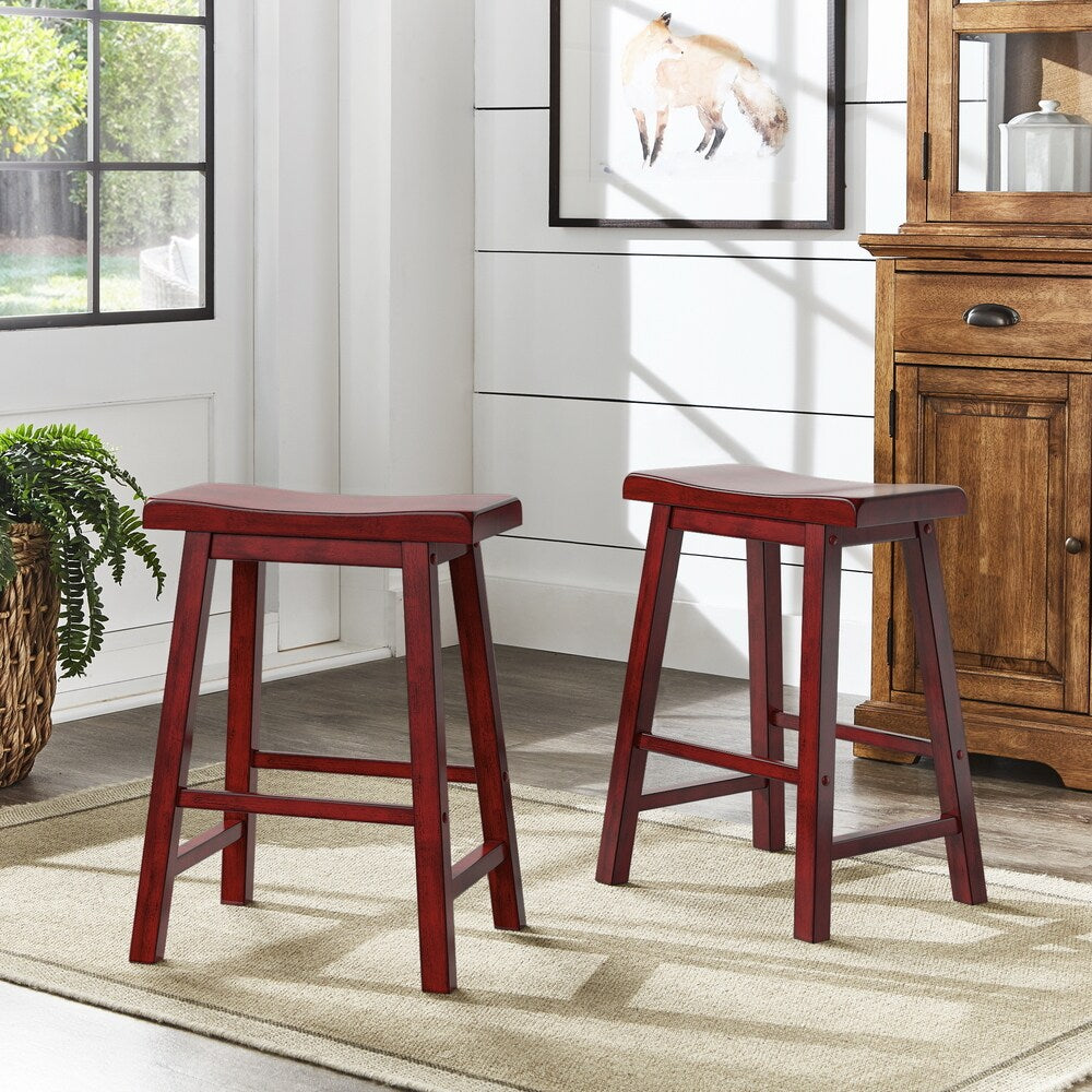 Salvador II Counter Backless Stools (Set of 2) by iNSPIRE Q Classic