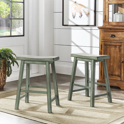 Salvador II Counter Backless Stools (Set of 2) by iNSPIRE Q Classic
