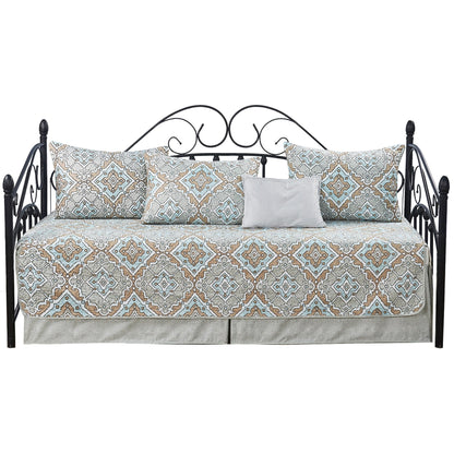 Serenta 6 Piece Cotton Blend Daybed Bedspread Coverlet Set - 75 x 39