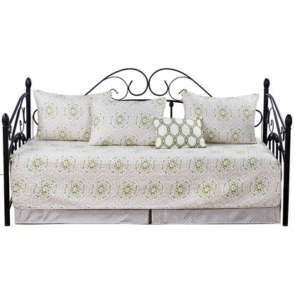 Serenta 6 Piece Cotton Blend Daybed Bedspread Coverlet Set - 75 x 39