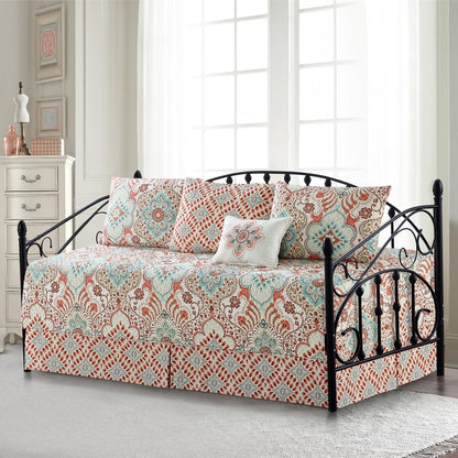 Serenta 6 Piece Cotton Blend Daybed Bedspread Coverlet Set - 75 x 39
