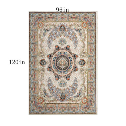 Vintage Modern Abstract Area Rug