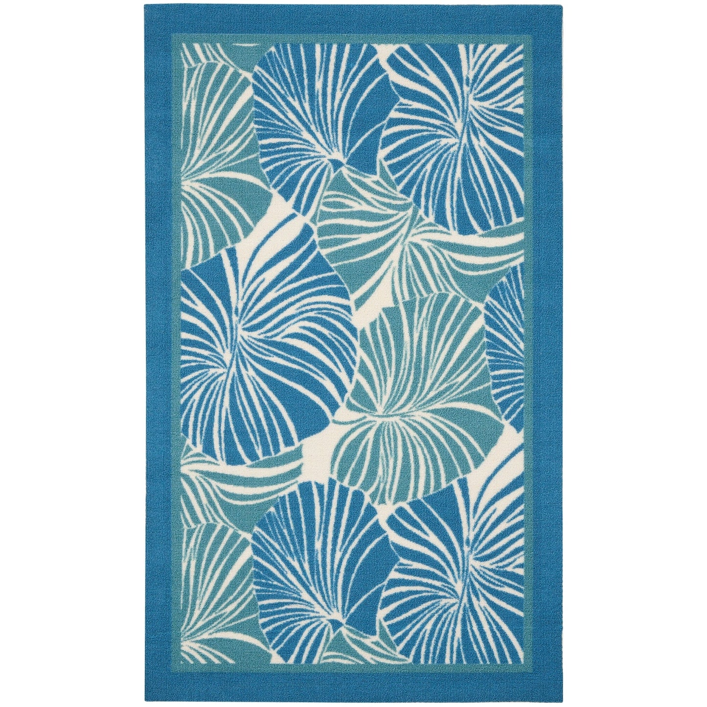 Waverly Sun N' Shade Modern Botanical Indoor/Outdoor Area Rug