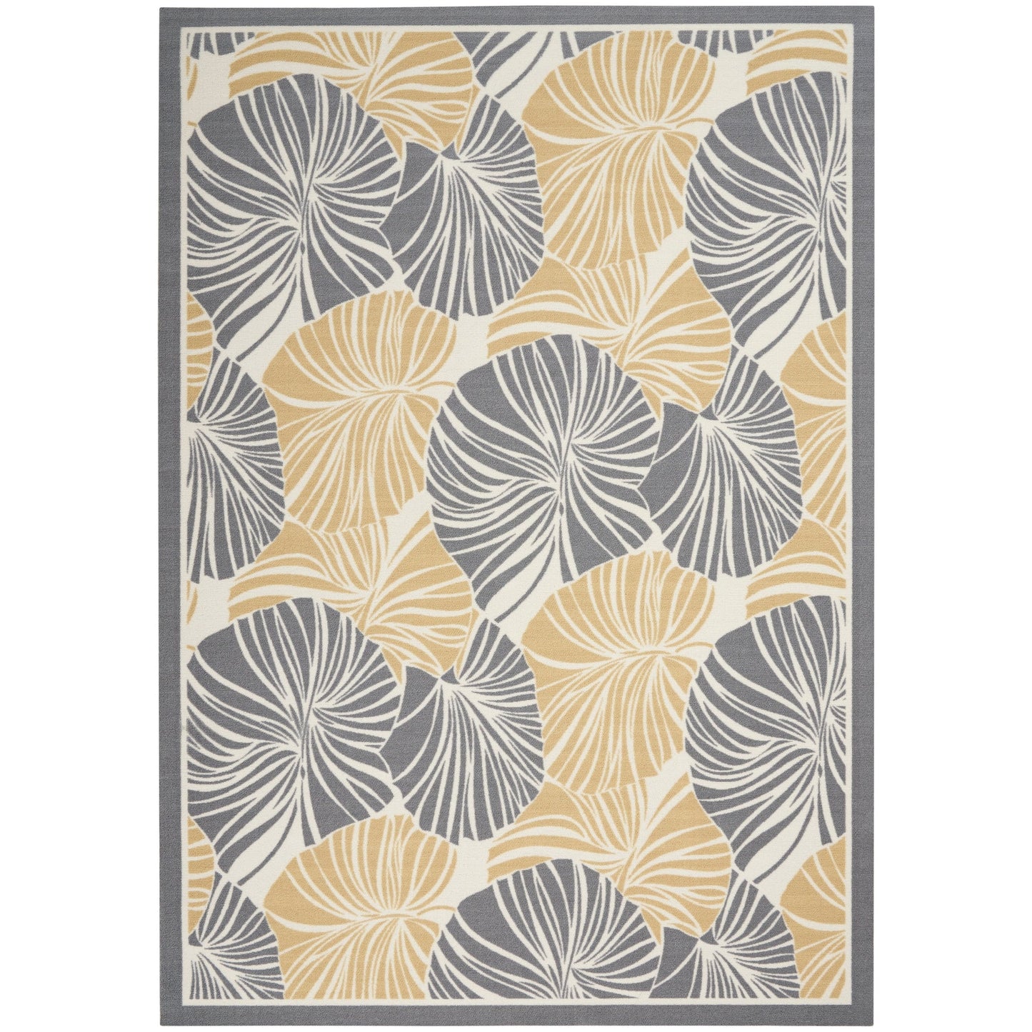 Waverly Sun N' Shade Modern Botanical Indoor/Outdoor Area Rug
