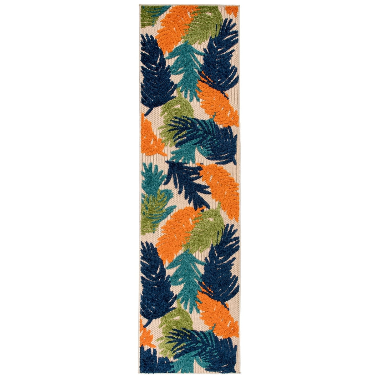 World Rug Gallery Tropical Floral Modern Indoor/Outdoor Area Rug
