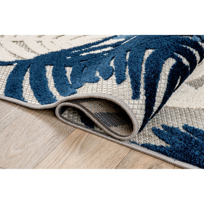 World Rug Gallery Tropical Floral Modern Indoor/Outdoor Area Rug