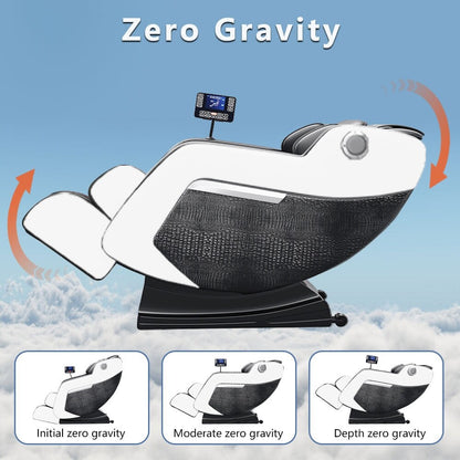 Zero Gravity Massage Recliner Chair with Full Body Massage, Heating, and Built-in Bluetooth Audio